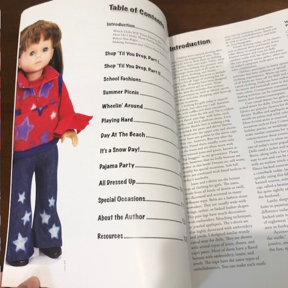 Sewing Books For 18-Inch Doll Clothes Bundle of 3 Pre-Owned - Picture 15 of 16